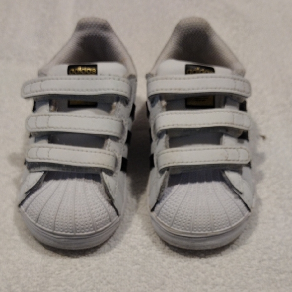 adidas Other - Adidas Kids White and Black Sneakers